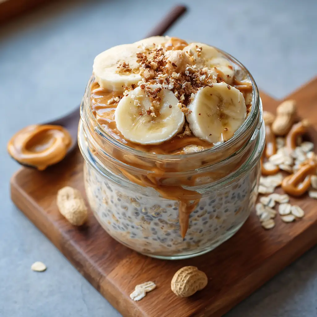 Peanut Butter Overnight Oats
