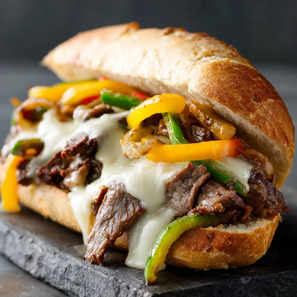 Philly Cheese Steak Sandwich Recipe