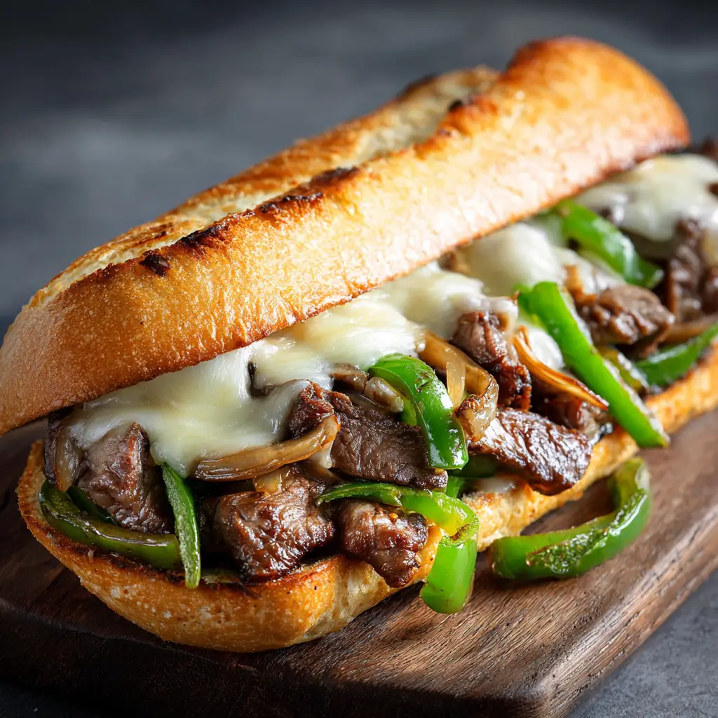 Philly Cheese Steak Sandwich Recipe