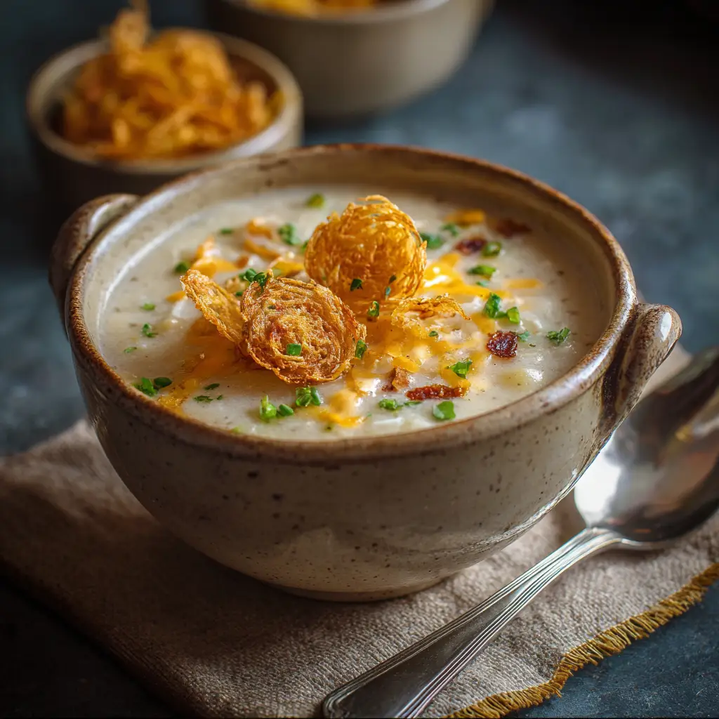 Potato Soup with Hashbrowns