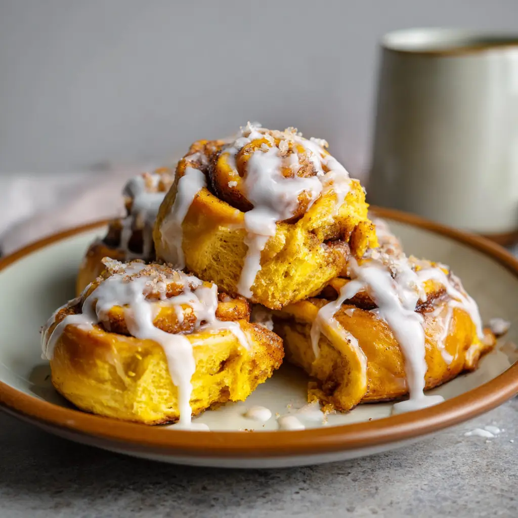 Pumpkin Cinnamon Rolls
