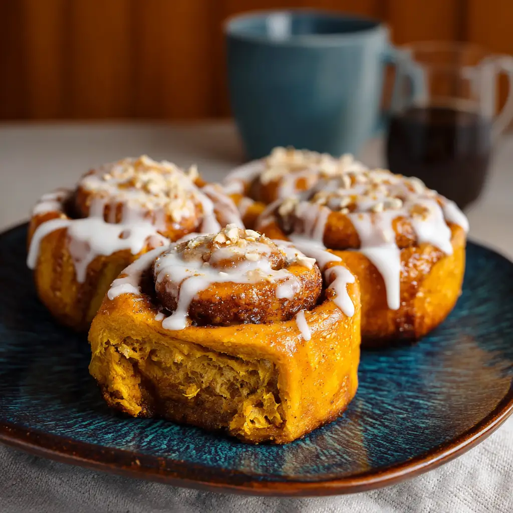 Pumpkin Cinnamon Rolls