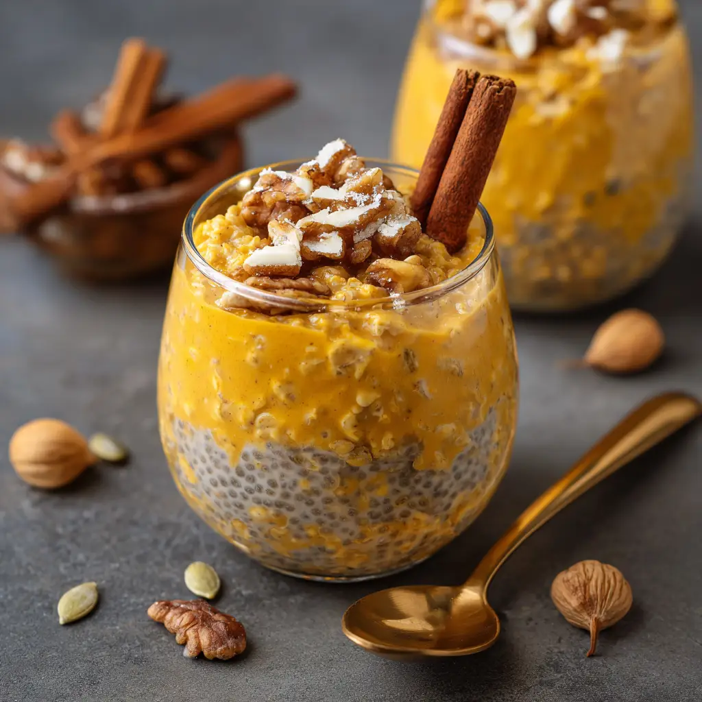 Pumpkin Overnight Oats
