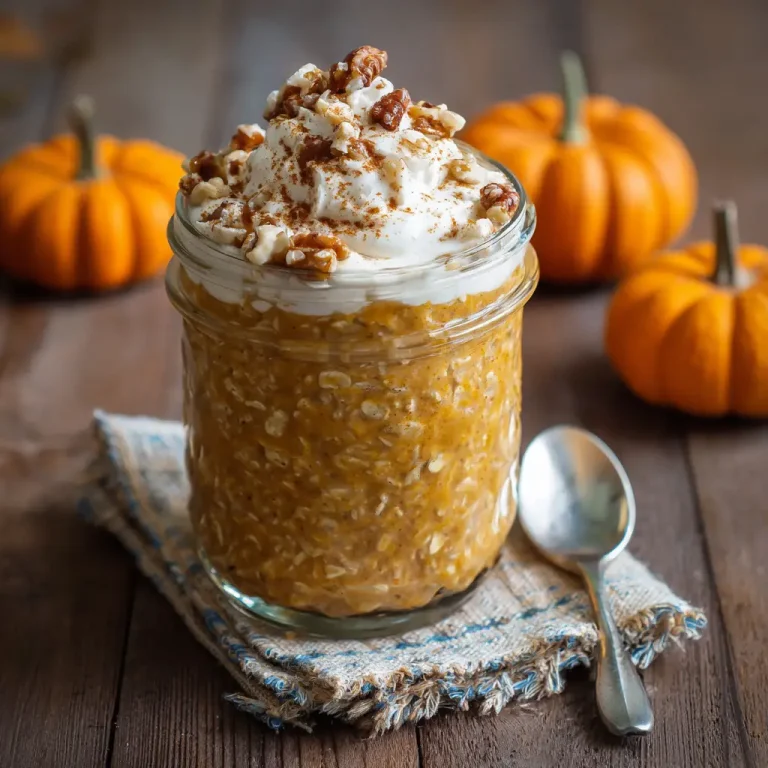 Pumpkin Pie Overnight Oats