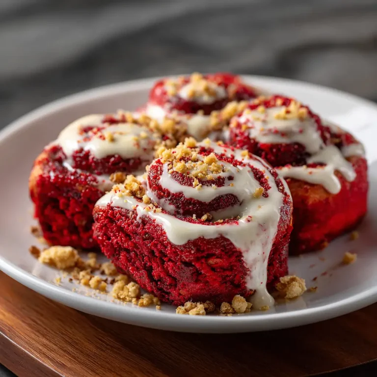 Red Velvet Cinnamon Rolls