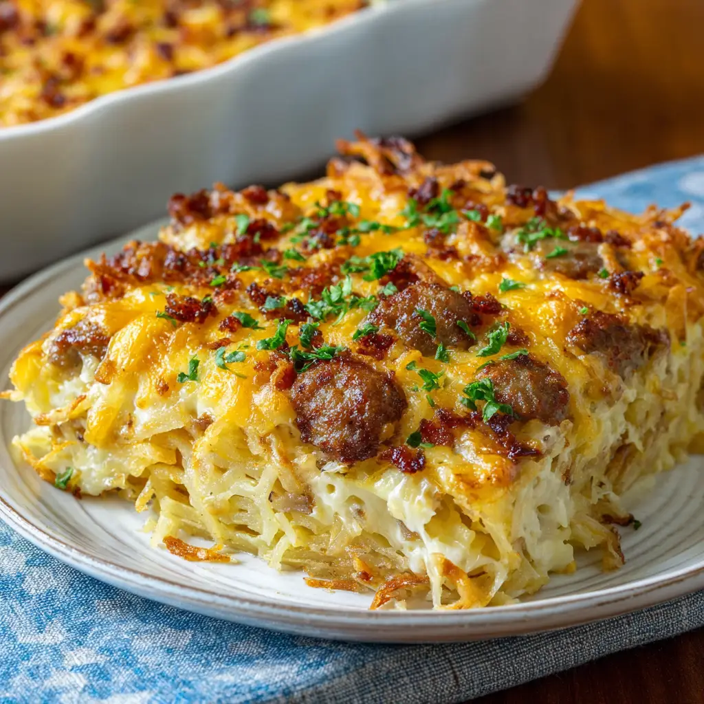 Sausage Hashbrown Casserole