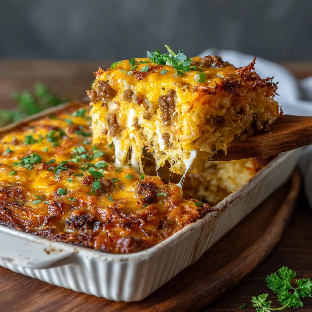 Sausage Hashbrown Casserole