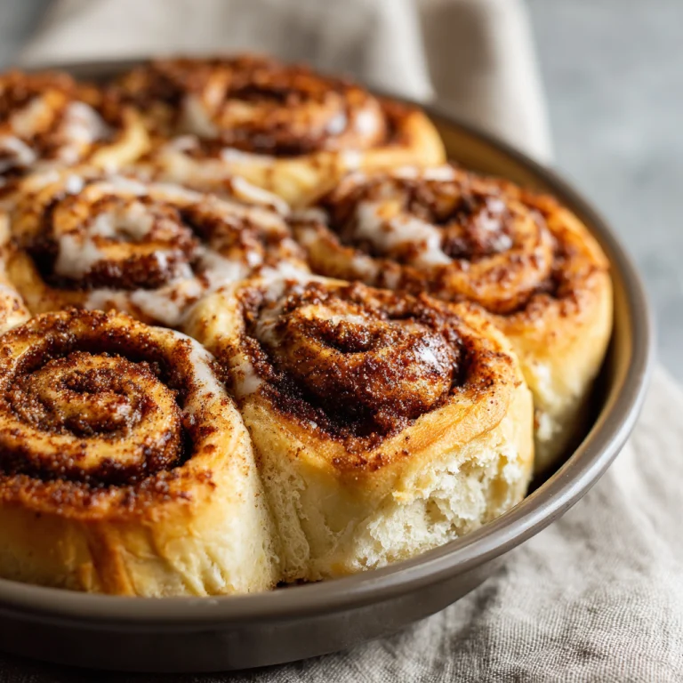 Sourdough Discard Cinnamon Rolls
