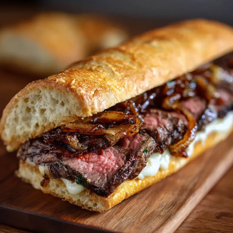 Steak Sandwich Recipe