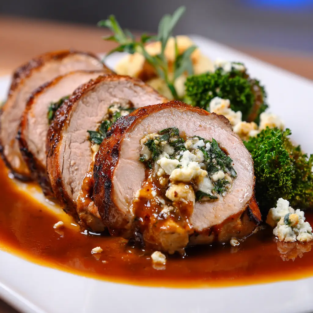 Stuffed Pork Tenderloin Recipe