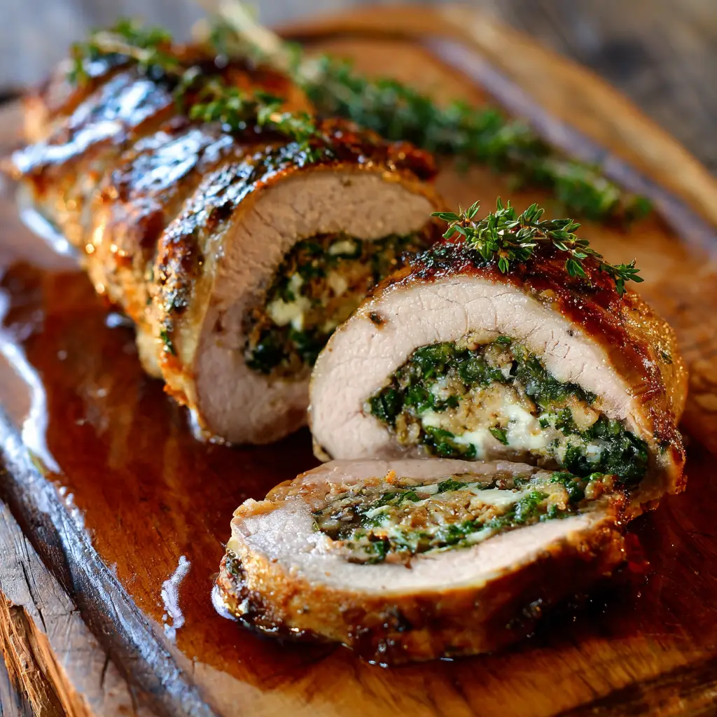 Stuffed Pork Tenderloin Recipe