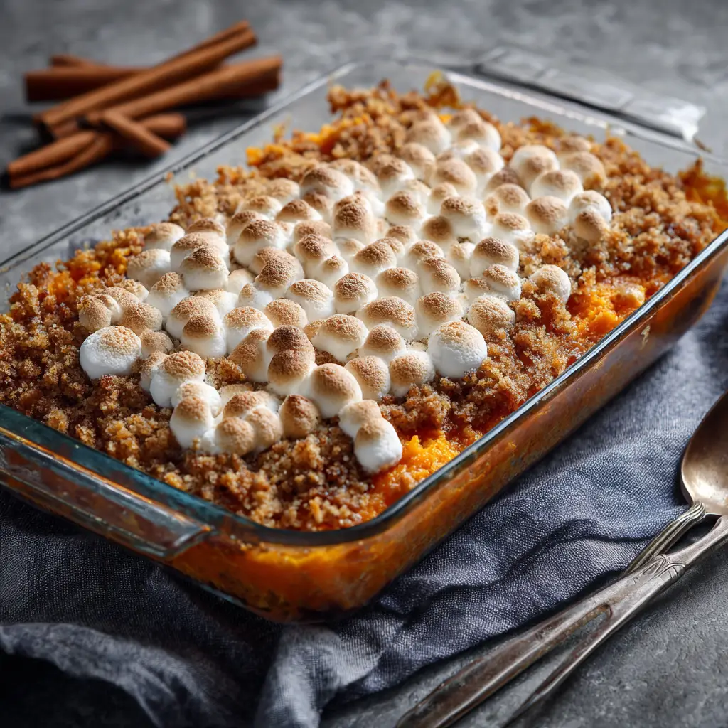 Sweet Potato Casserole with Canned Yams