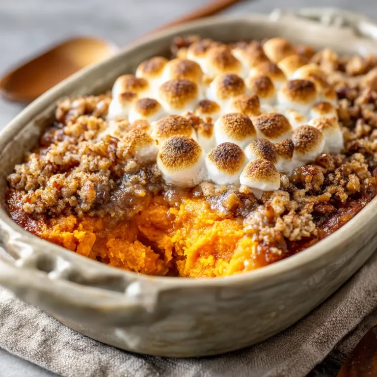 Sweet Potato Casserole with Canned Yams
