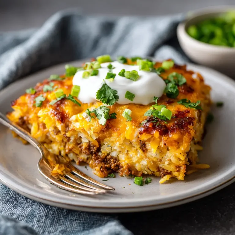 Taco Hashbrown Casserole