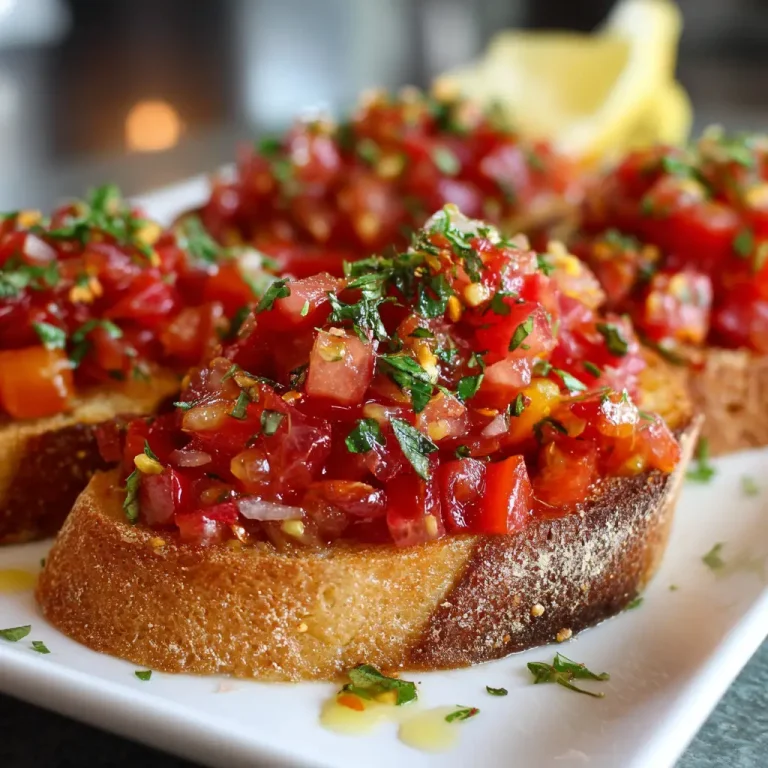 Tomato Bruschetta Recipe