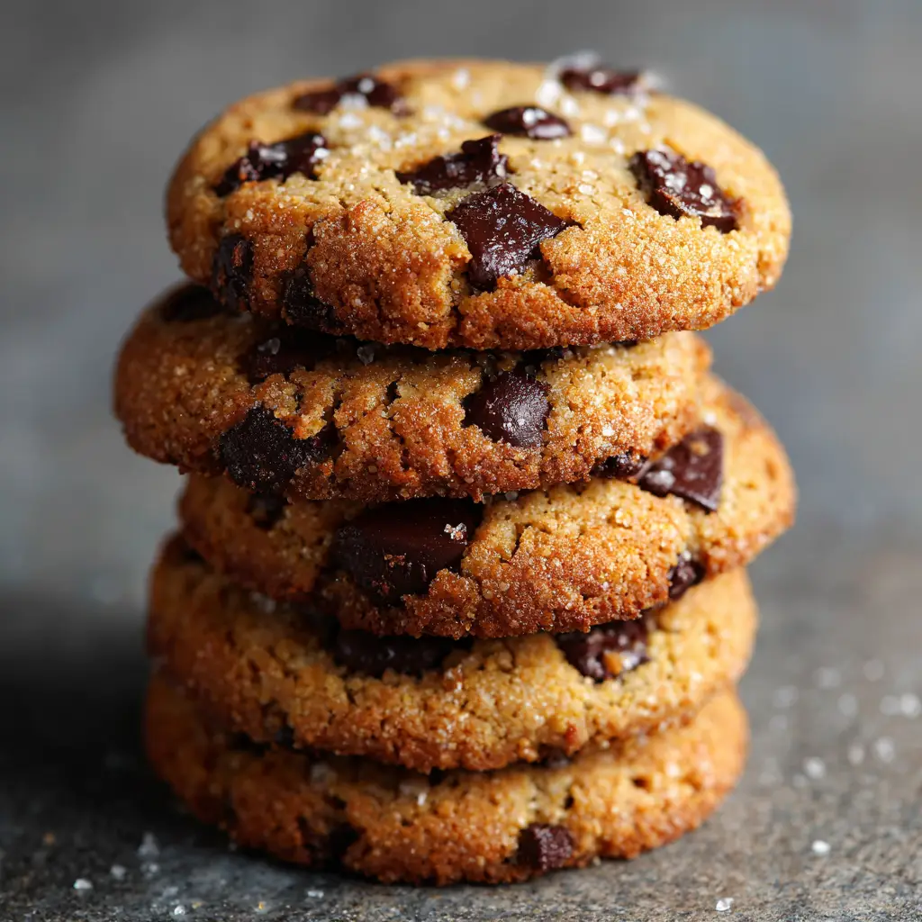 Almond Flour Chocolate Chip Cookies