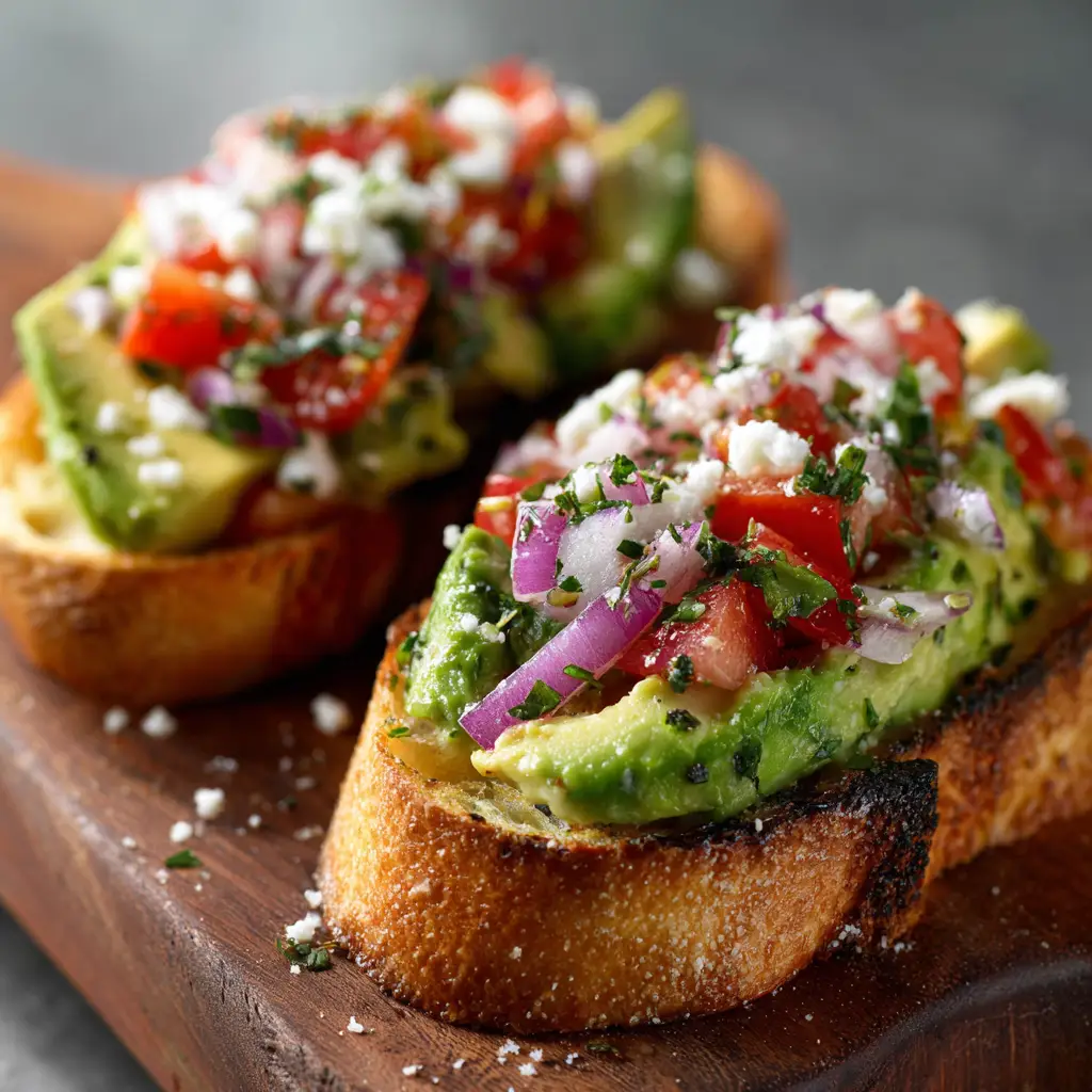 Avocado Bruschetta Recipe