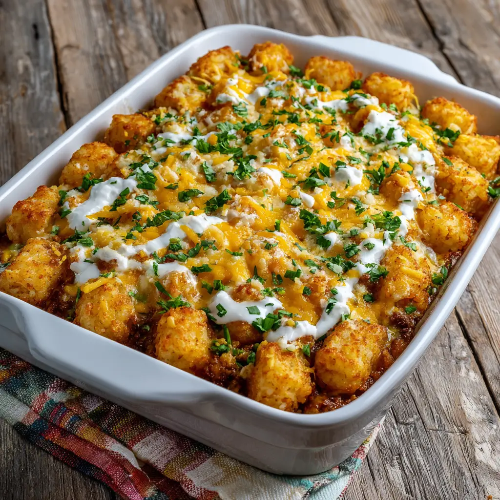 Best Tater Tot Casserole