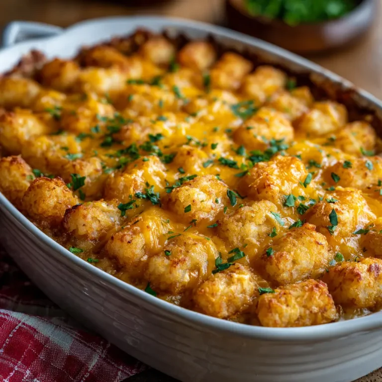 Best Tater Tot Casserole