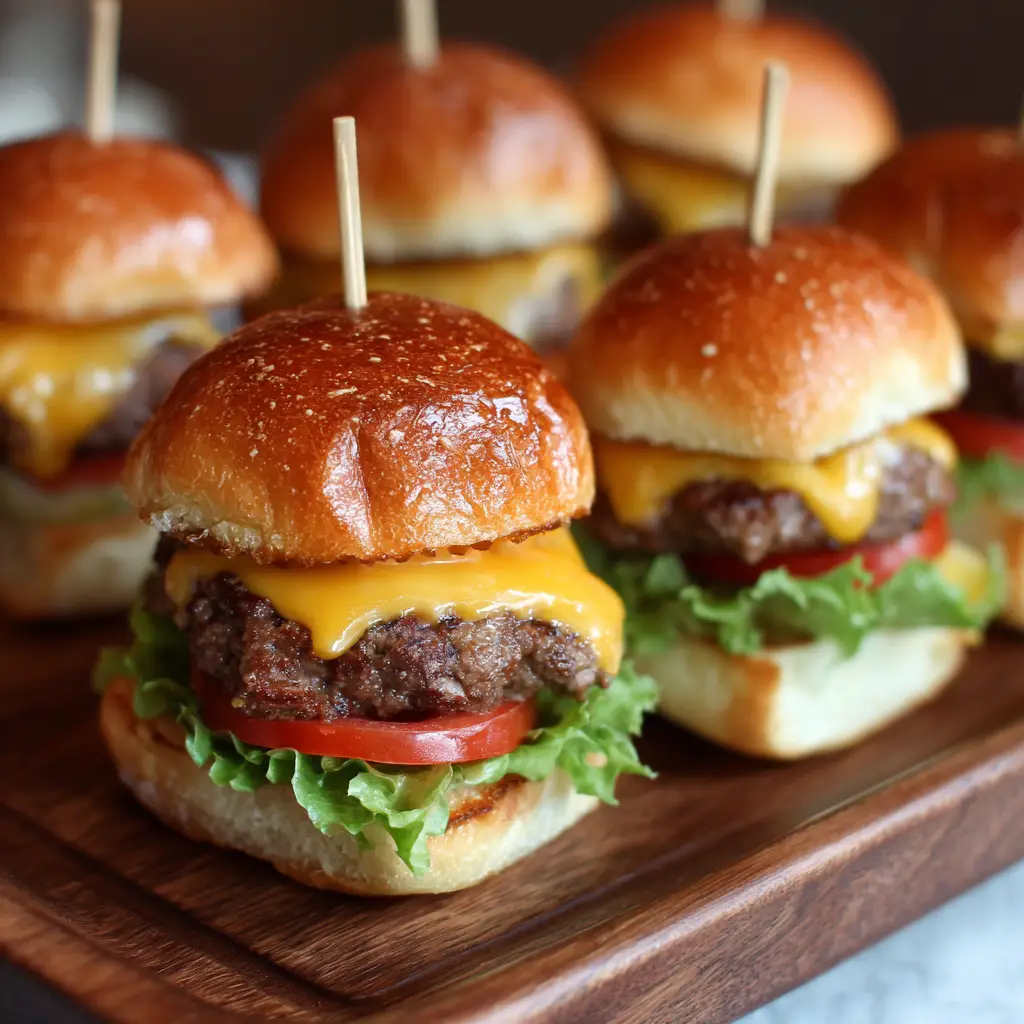 Big Mac Cheeseburger Sliders