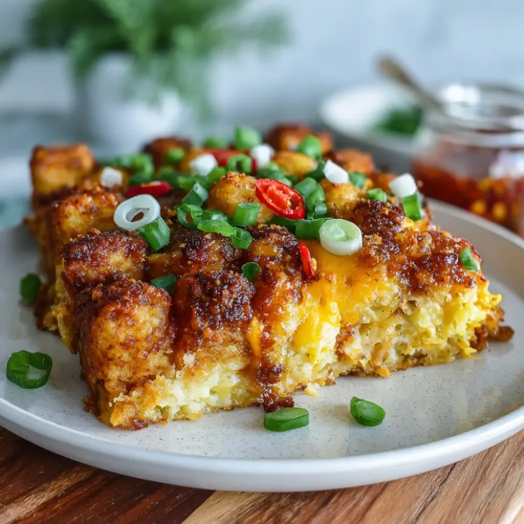Breakfast Tater Tot Casserole