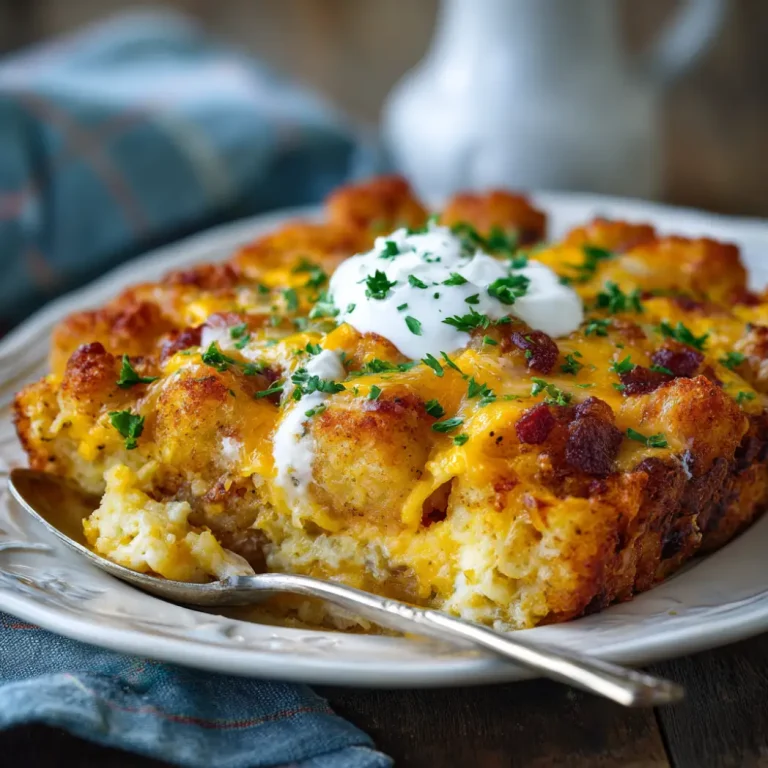 Breakfast Tater Tot Casserole