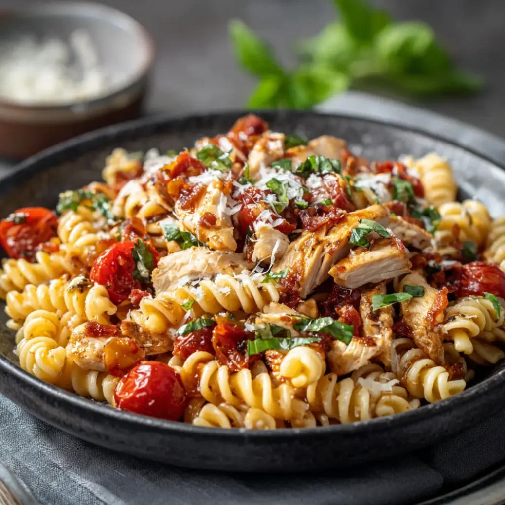 Bruschetta Chicken Pasta Recipe