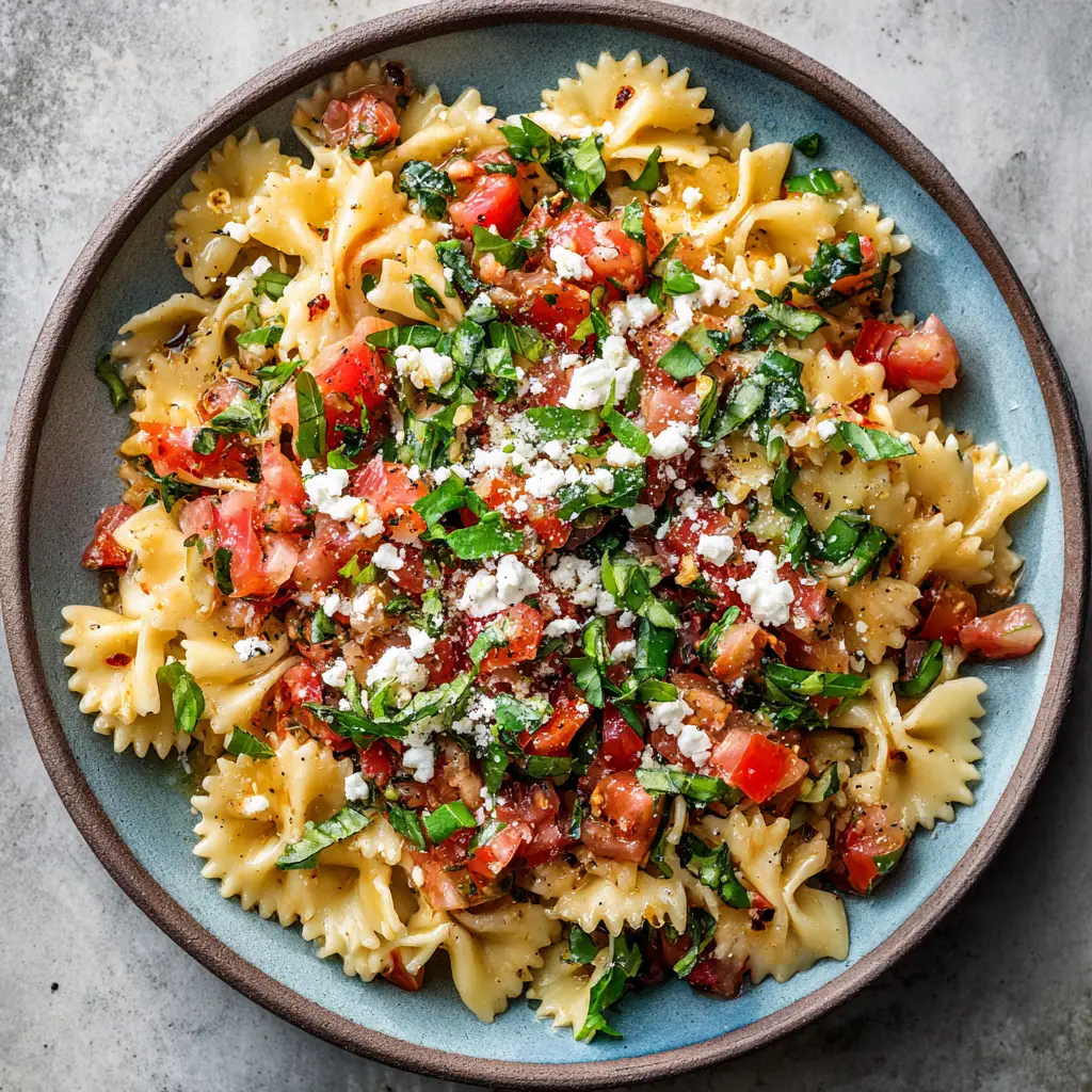 Bruschetta Pasta Recipe