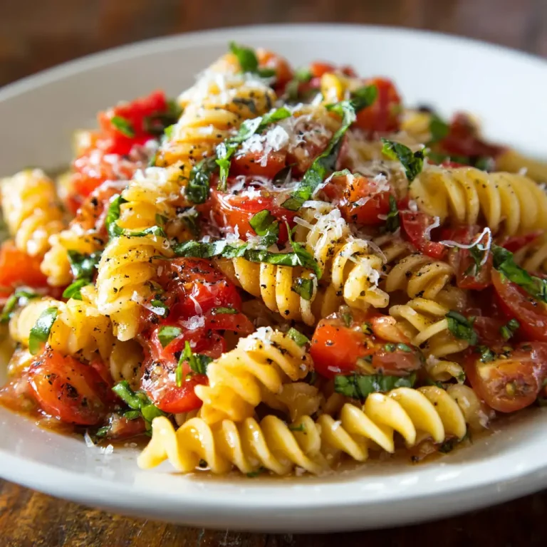 Bruschetta Pasta Recipe