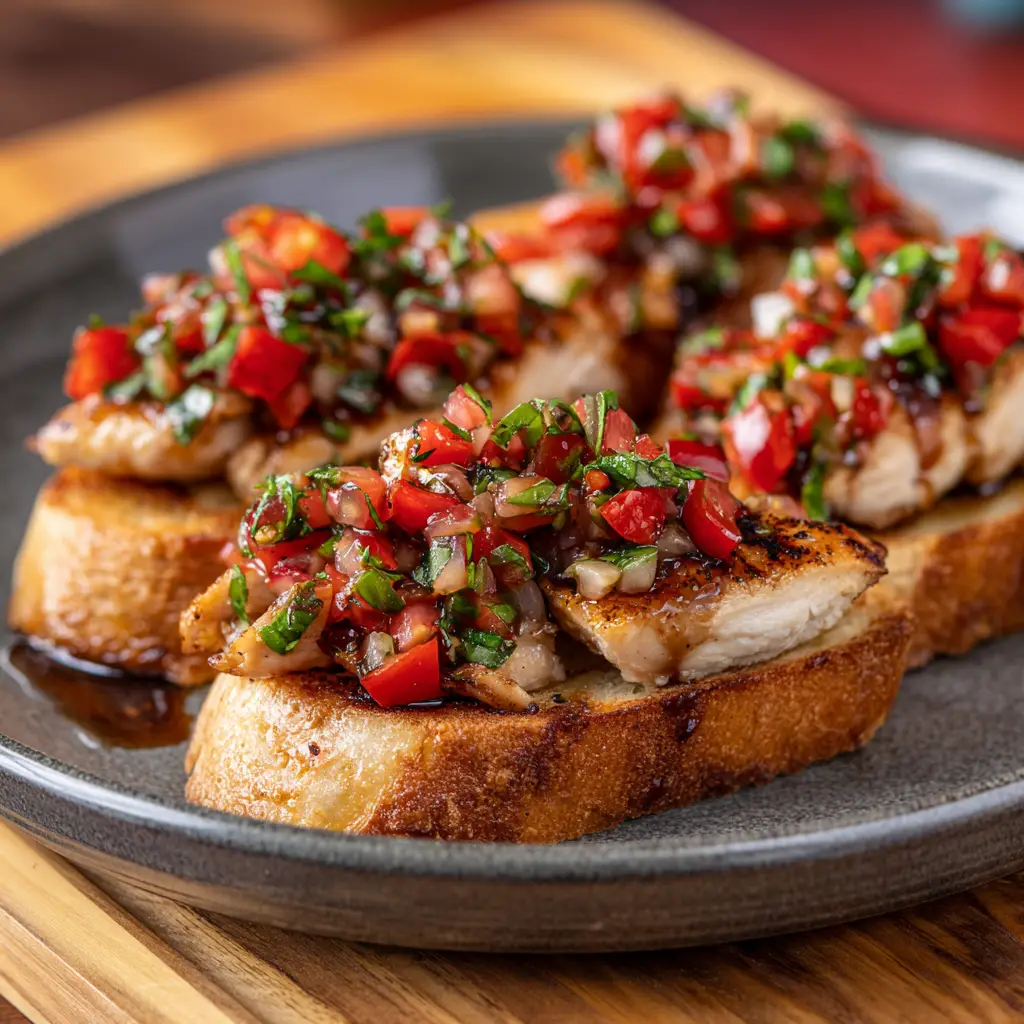 Bruschetta Recipe Chicken