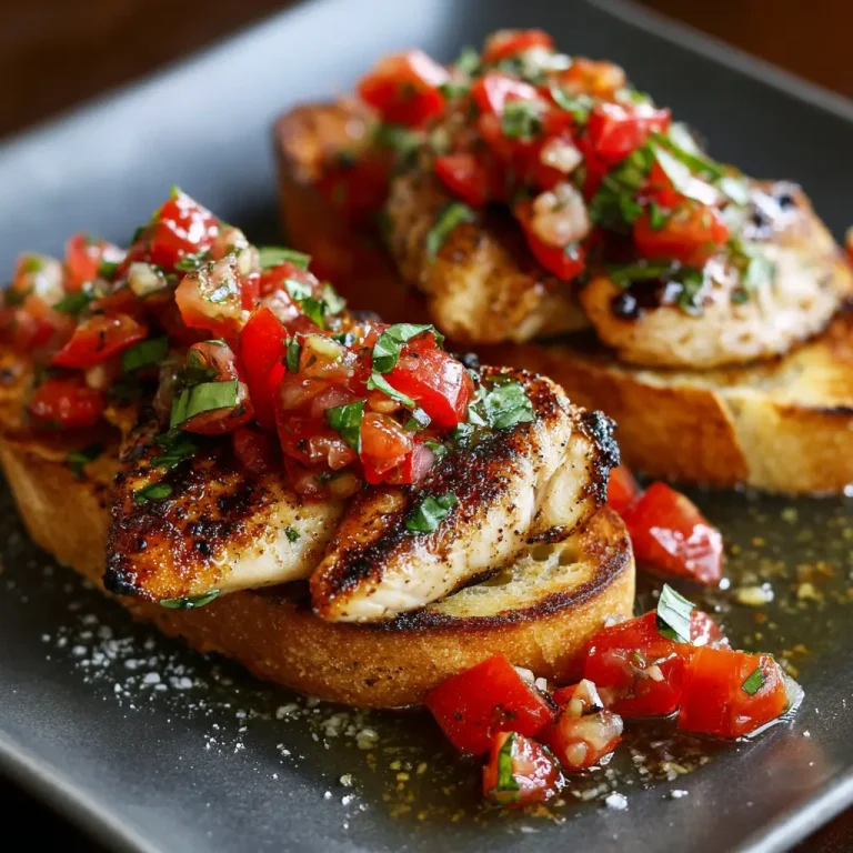 Bruschetta Recipe Chicken