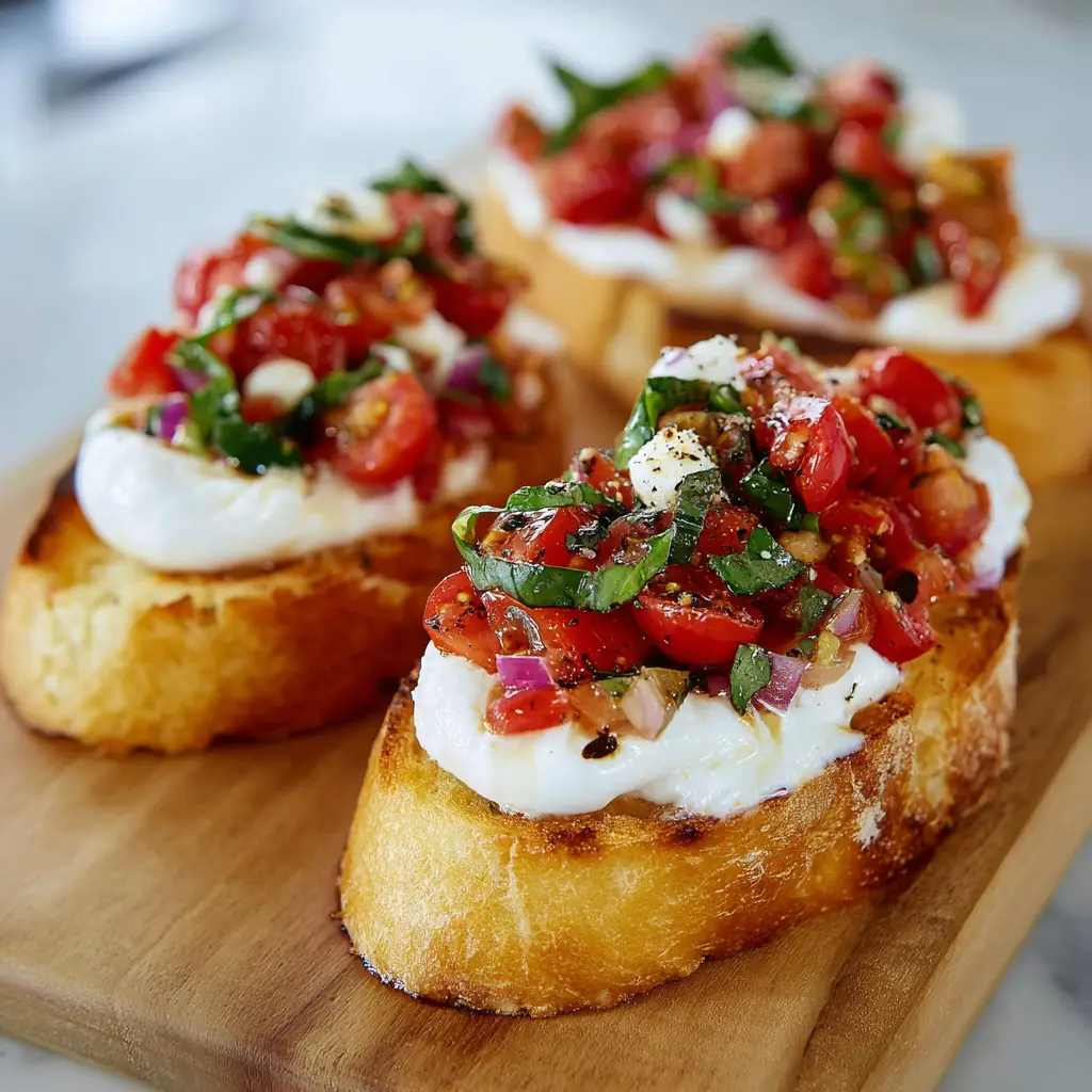 Burrata Bruschetta Recipe