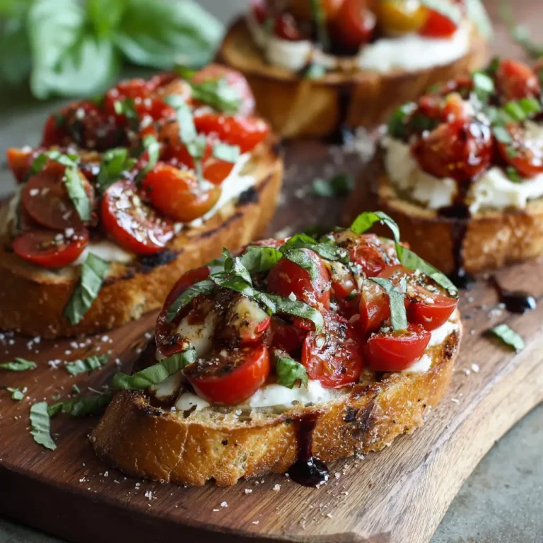 Caprese Bruschetta Recipe
