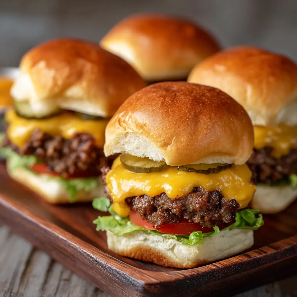 Cheeseburger Sliders Recipe