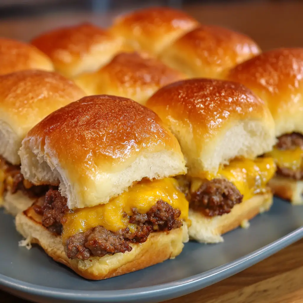 Cheeseburger Sliders Recipe Hawaiian Rolls