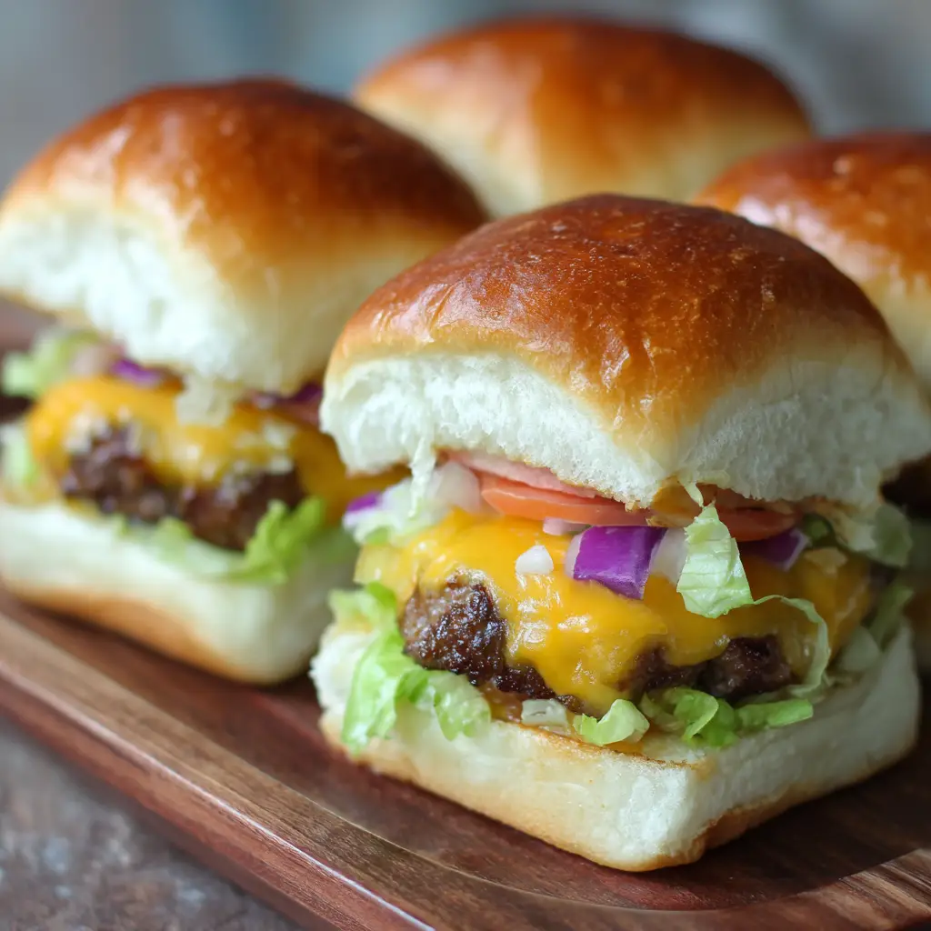 Cheeseburger Sliders Recipe Hawaiian Rolls