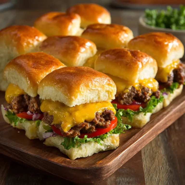 Cheeseburger Sliders Recipe Hawaiian Rolls