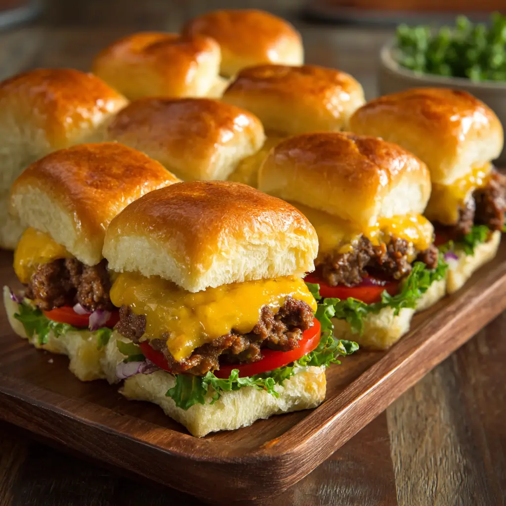 Cheeseburger Sliders Recipe Hawaiian Rolls