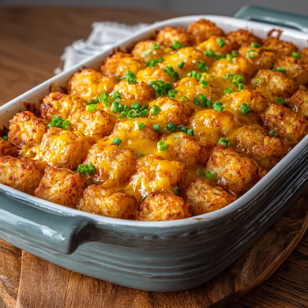 Cheesy Tater Tot Casserole