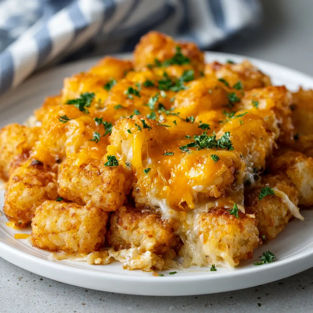 Cheesy Tater Tot Casserole