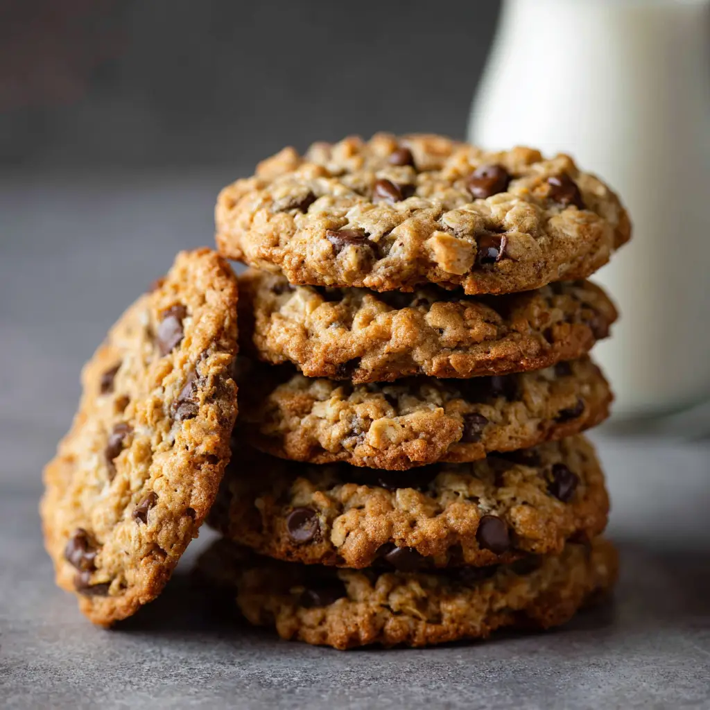 Chocolate Chip Oatmeal Cookies