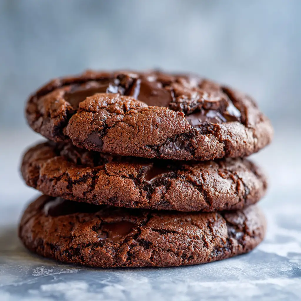 Chocolate Chocolate Chip Cookies