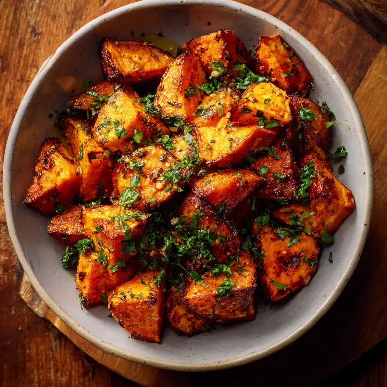 Crispy Roasted Sweet Potatoes