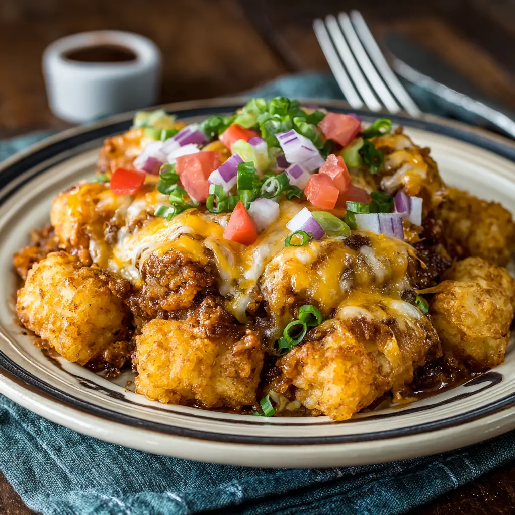 Crockpot Tater Tot Casserole