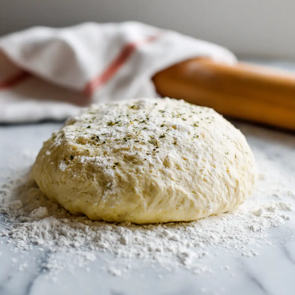 Easy Pizza Dough Recipe No Yeast