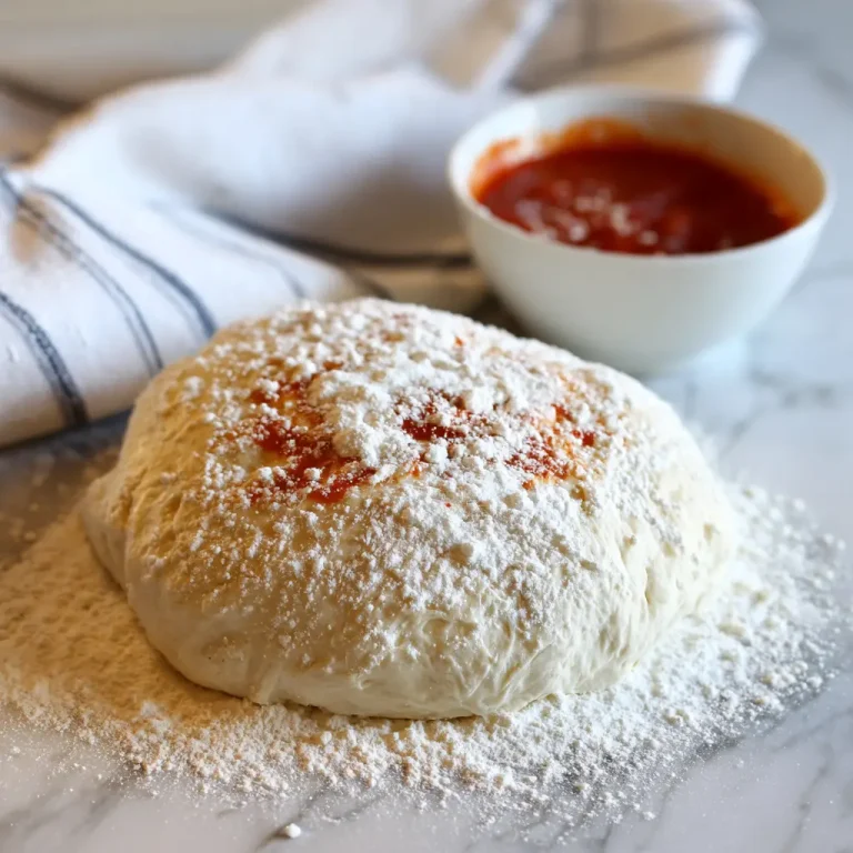 Easy Pizza Dough Recipe No Yeast