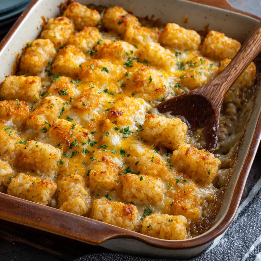 Easy Tater Tot Casserole