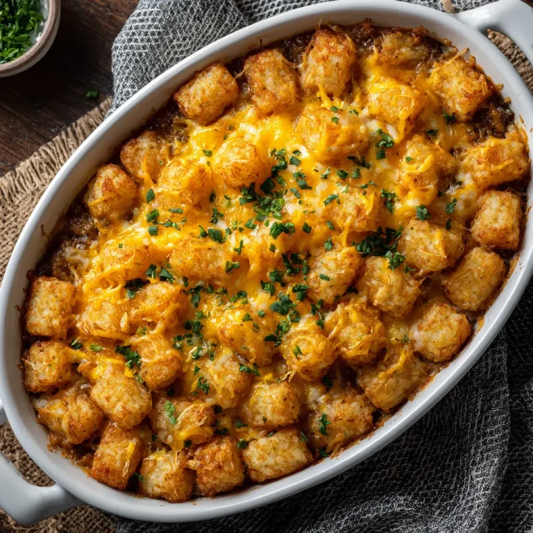 Easy Tater Tot Casserole