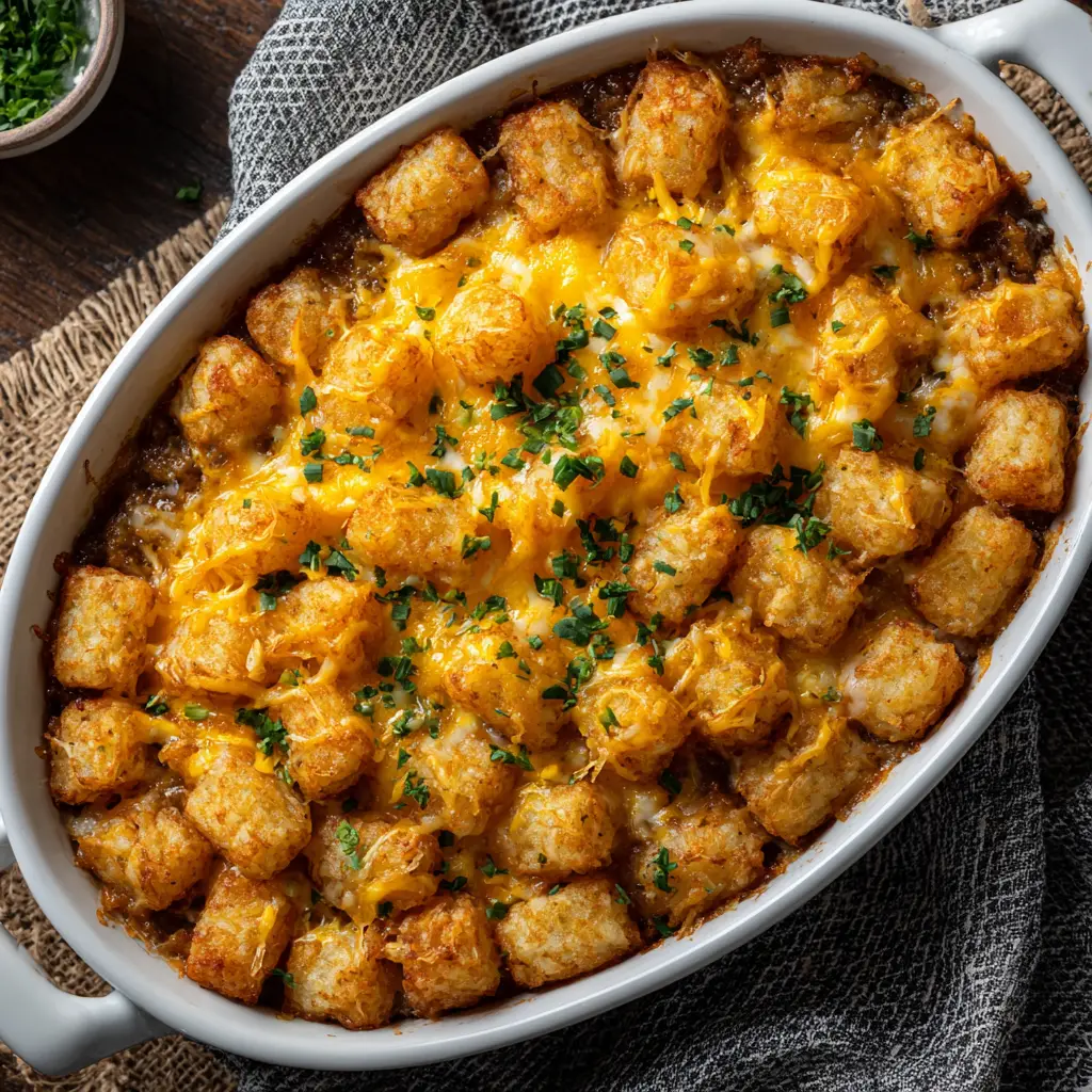 Easy Tater Tot Casserole