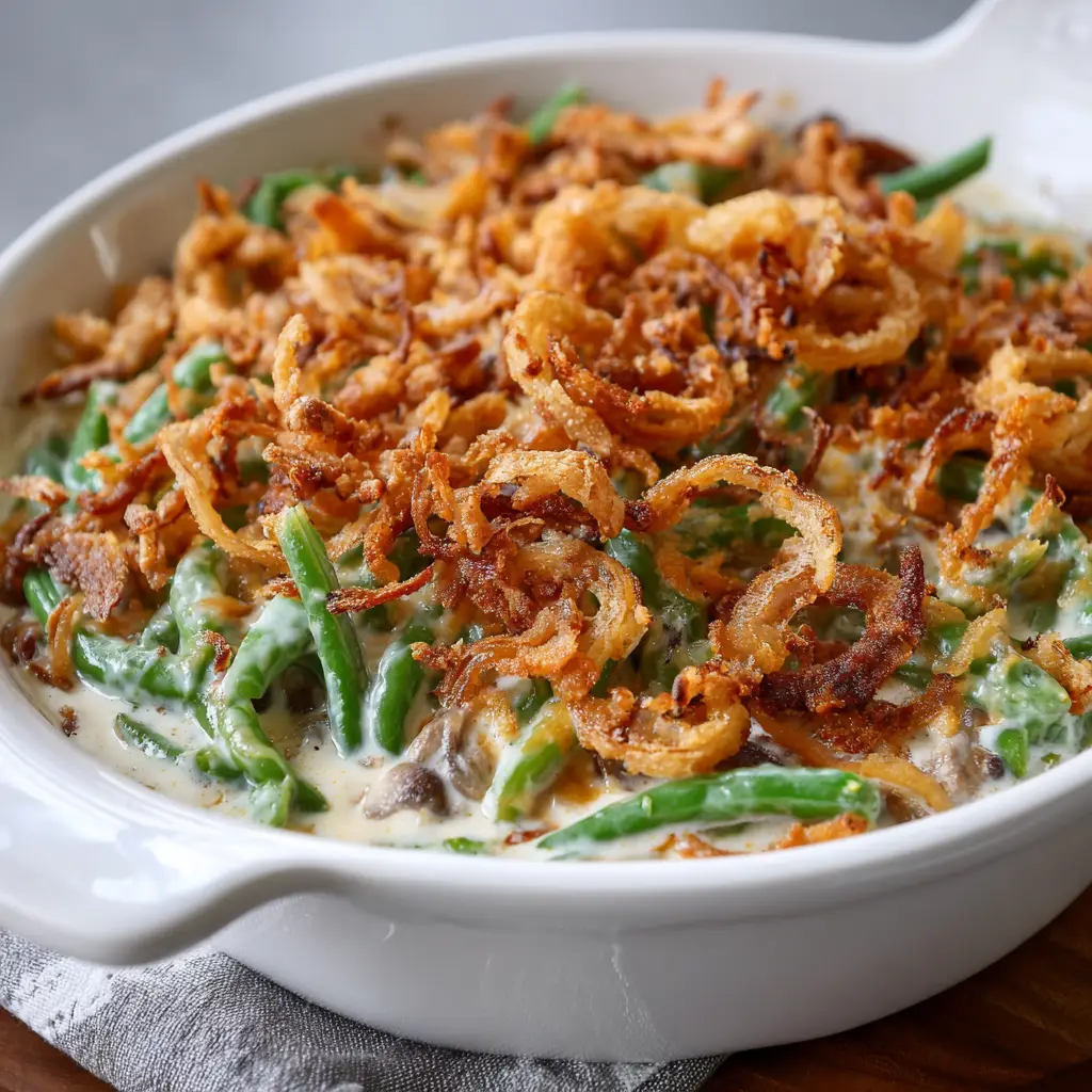 Green Bean Casserole No Mushroom Soup